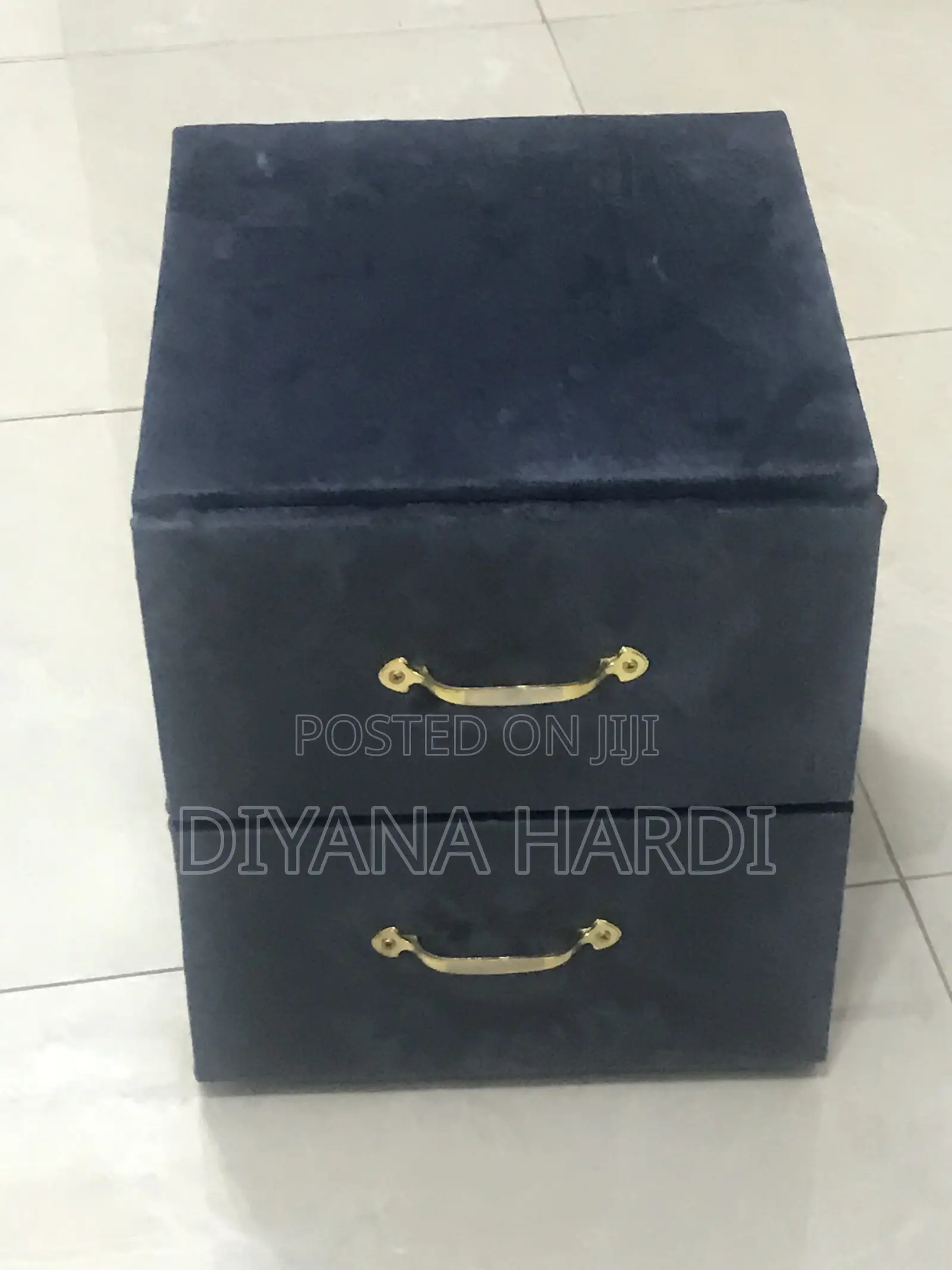 Brand New Ottoman and Side Drawer for Sale
