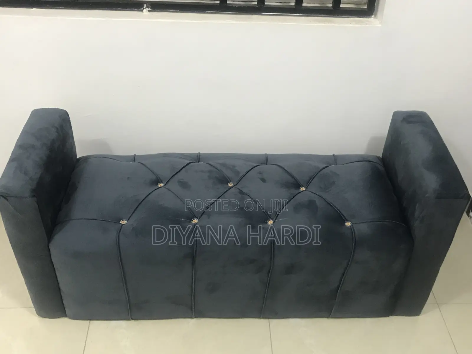 Brand New Ottoman and Side Drawer for Sale