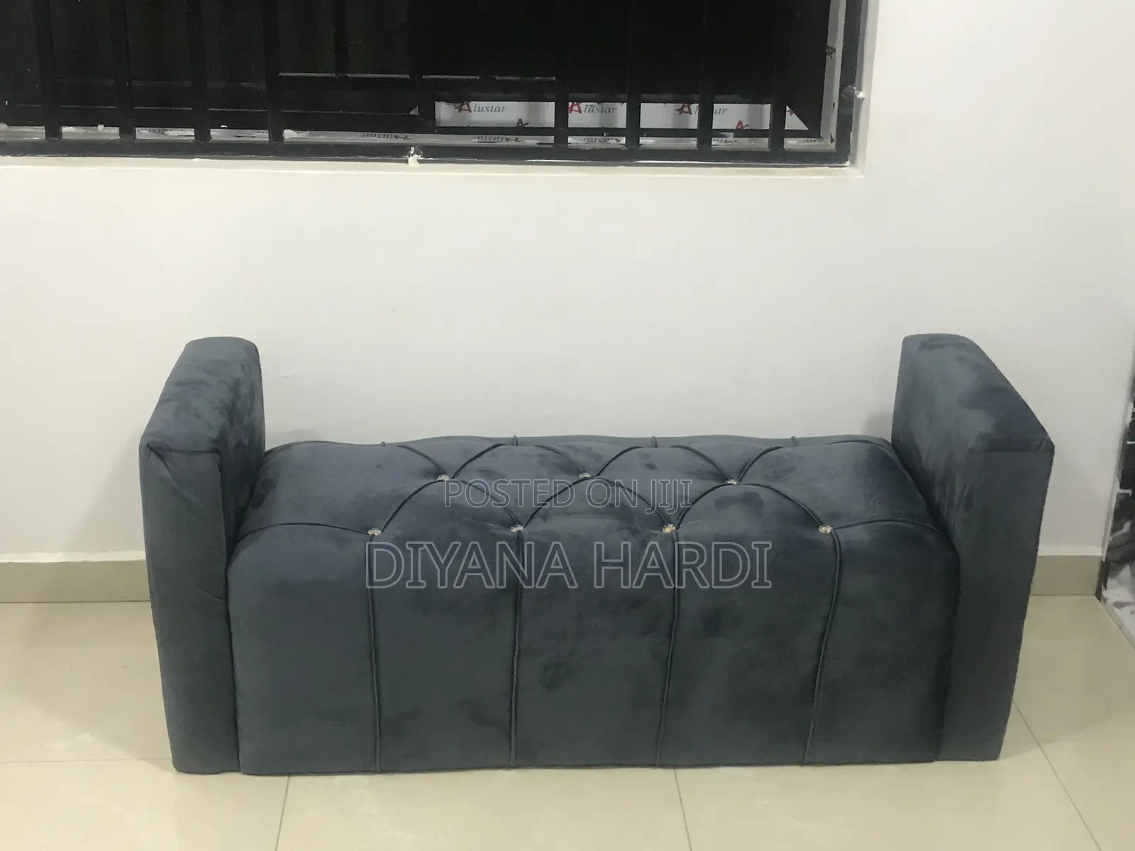 Brand New Ottoman and Side Drawer for Sale