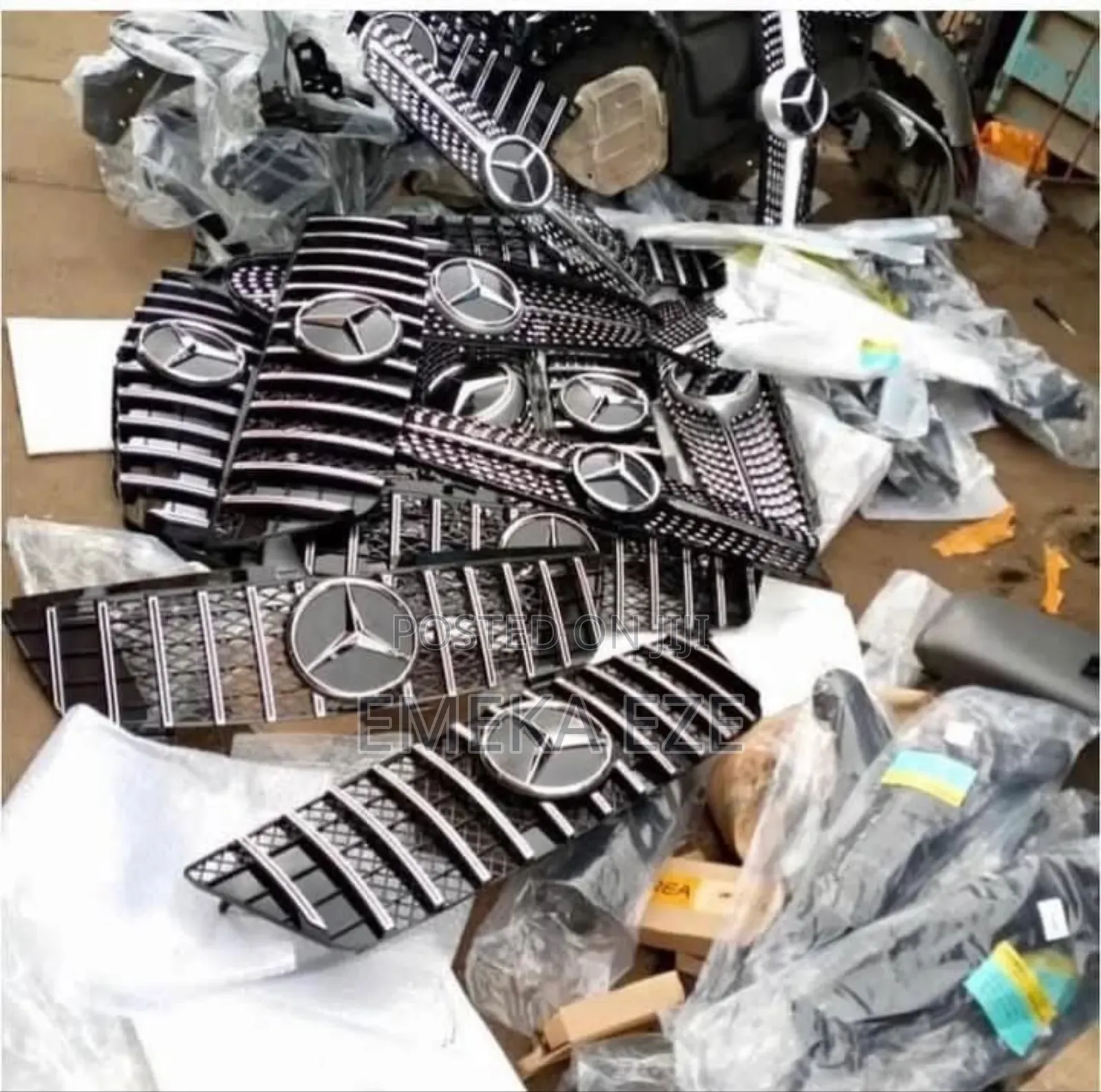 Front Grills for Different Mercedes-Benz Models