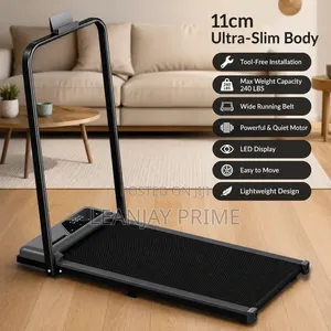 Foldable Slim Treadmill – Home Fitness Machine