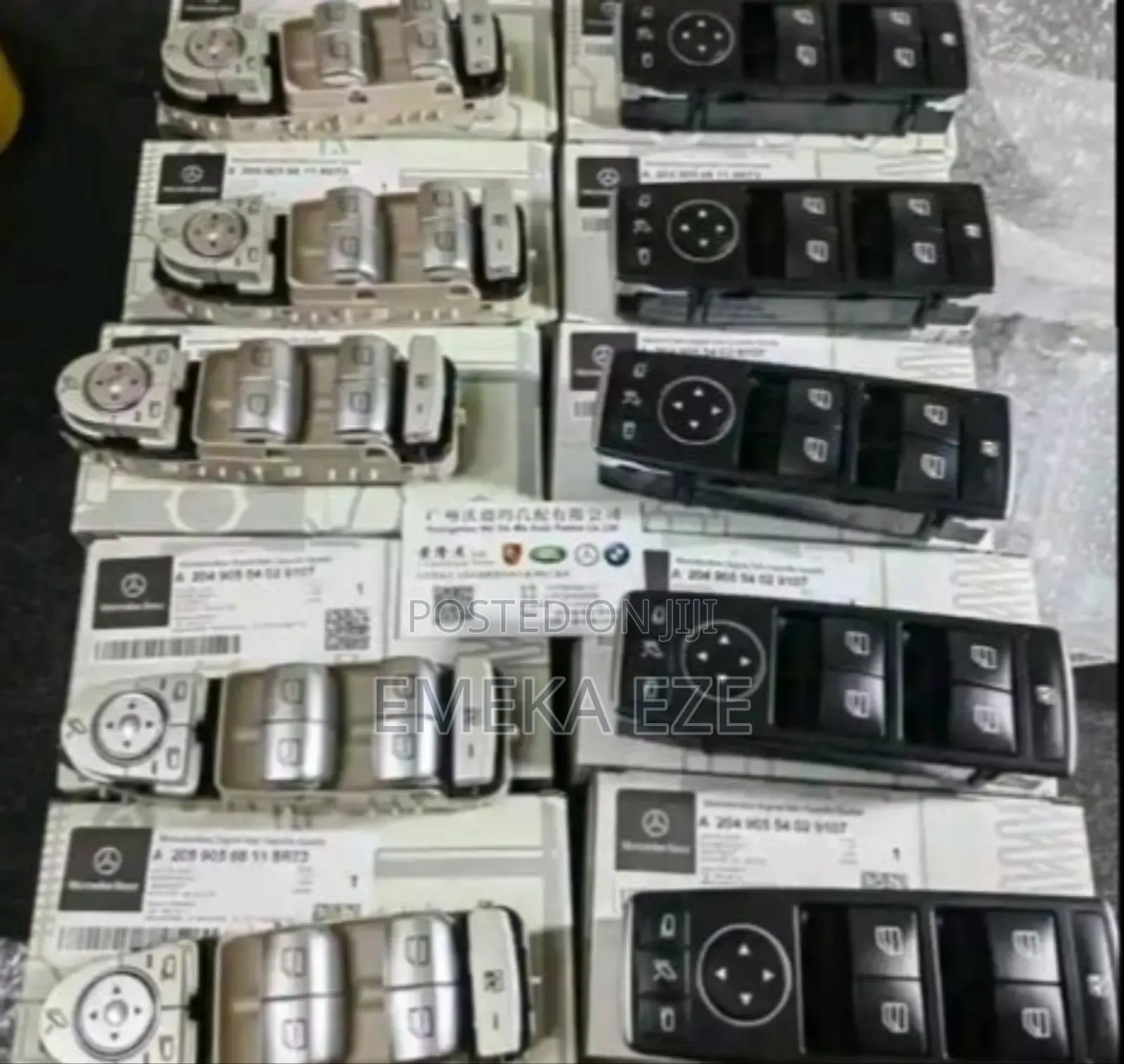 Master Switch Controls for Mercedes-Benz