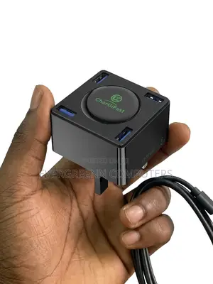 • Chargifast 9a Super Fast Charger (4 Usb Ports) With Type-C Cable