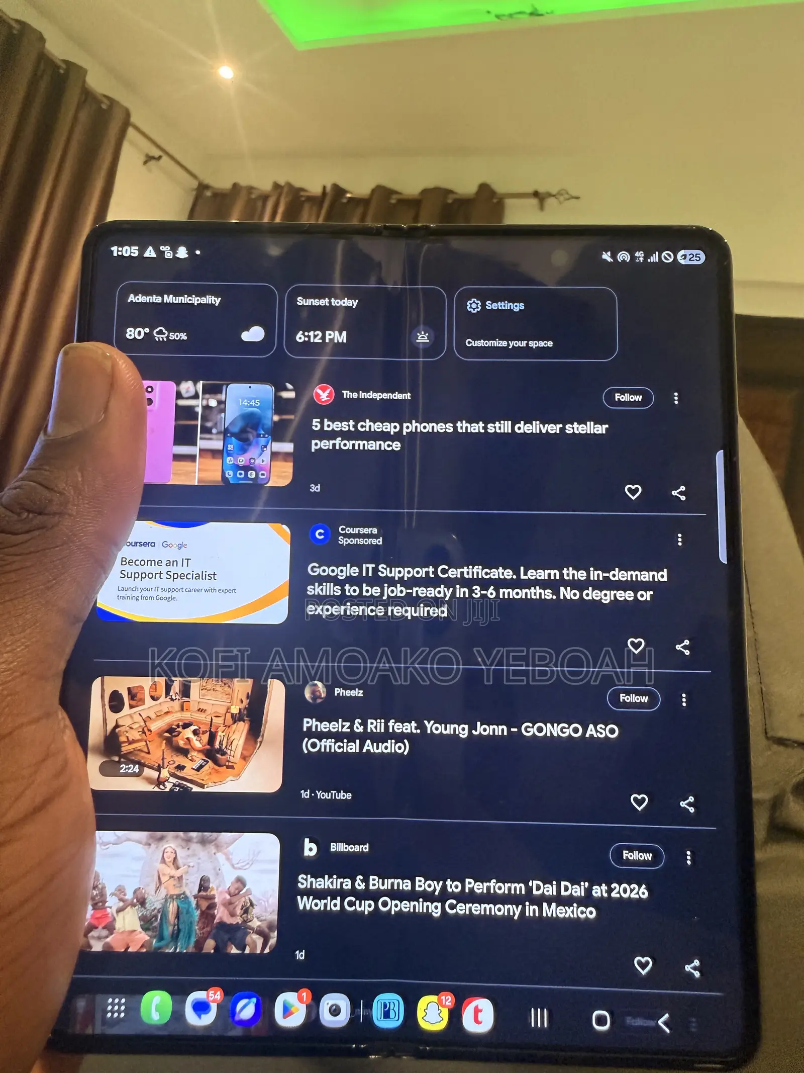 Samsung Galaxy Z Fold4 256 GB Black