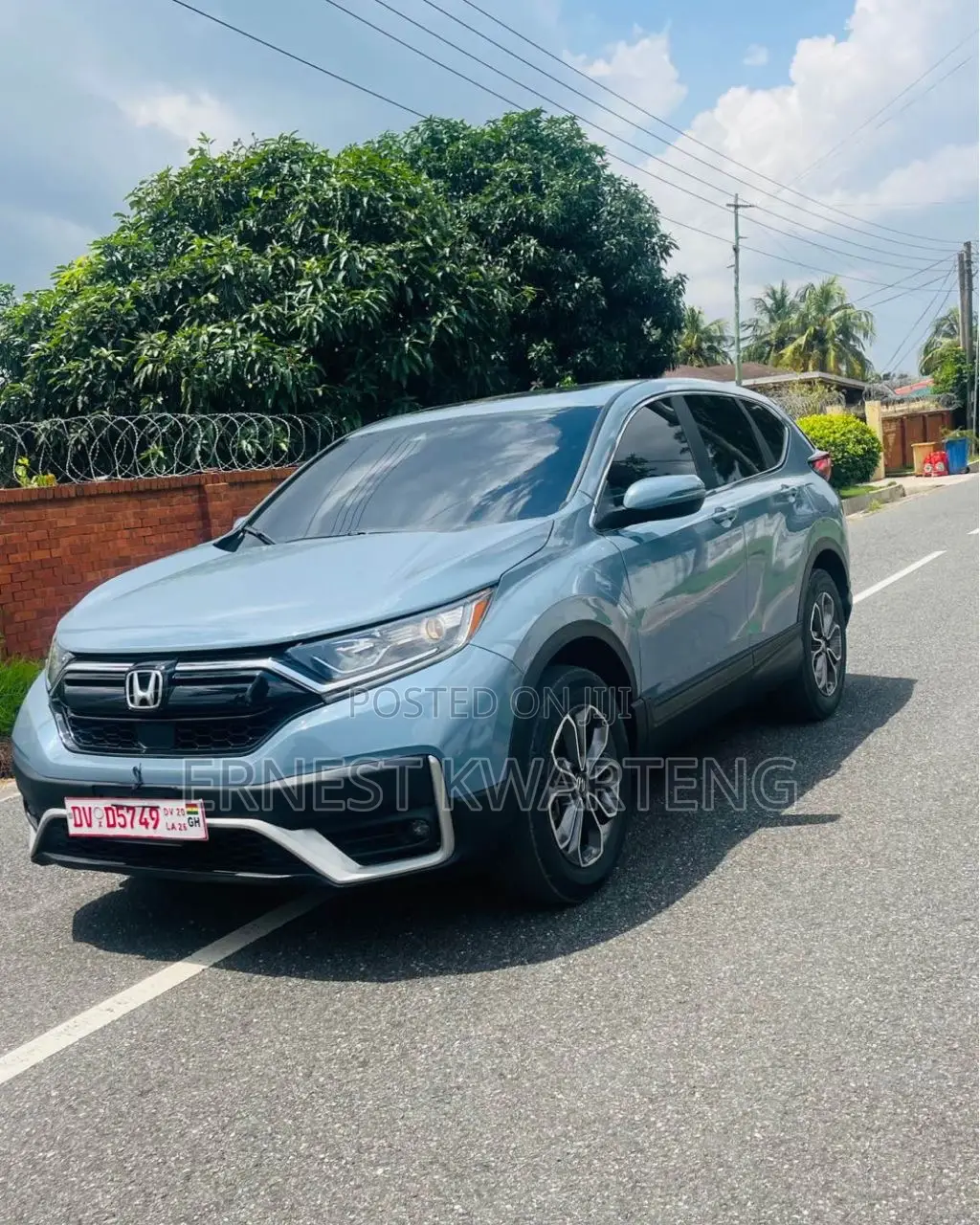 Honda CR-V Touring 2021 Blue