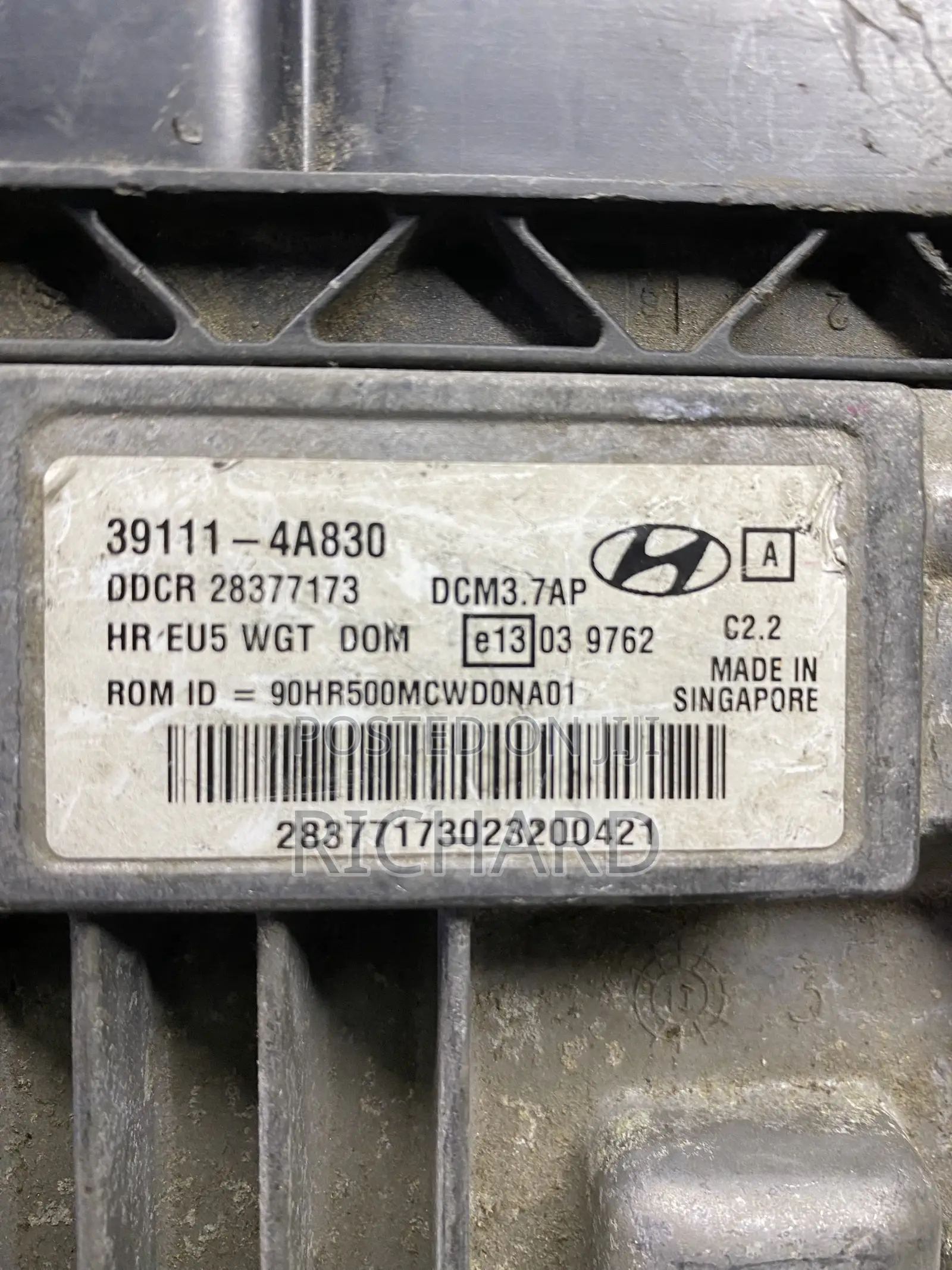 2014 Hyundai Porter2 Control Board
