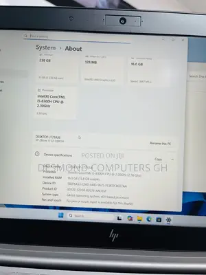 Laptop HP ZBook 15 G5 16GB Intel Core i5 SSD 256GB