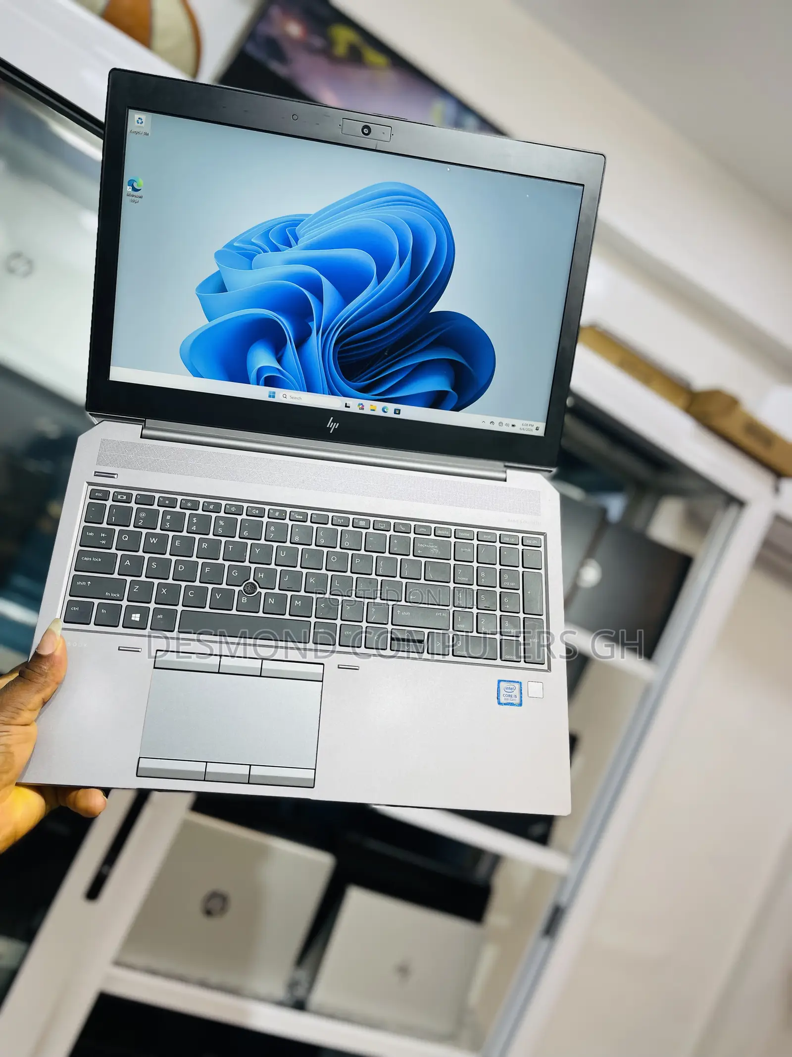 Laptop HP ZBook 15 G5 16GB Intel Core i5 SSD 256GB