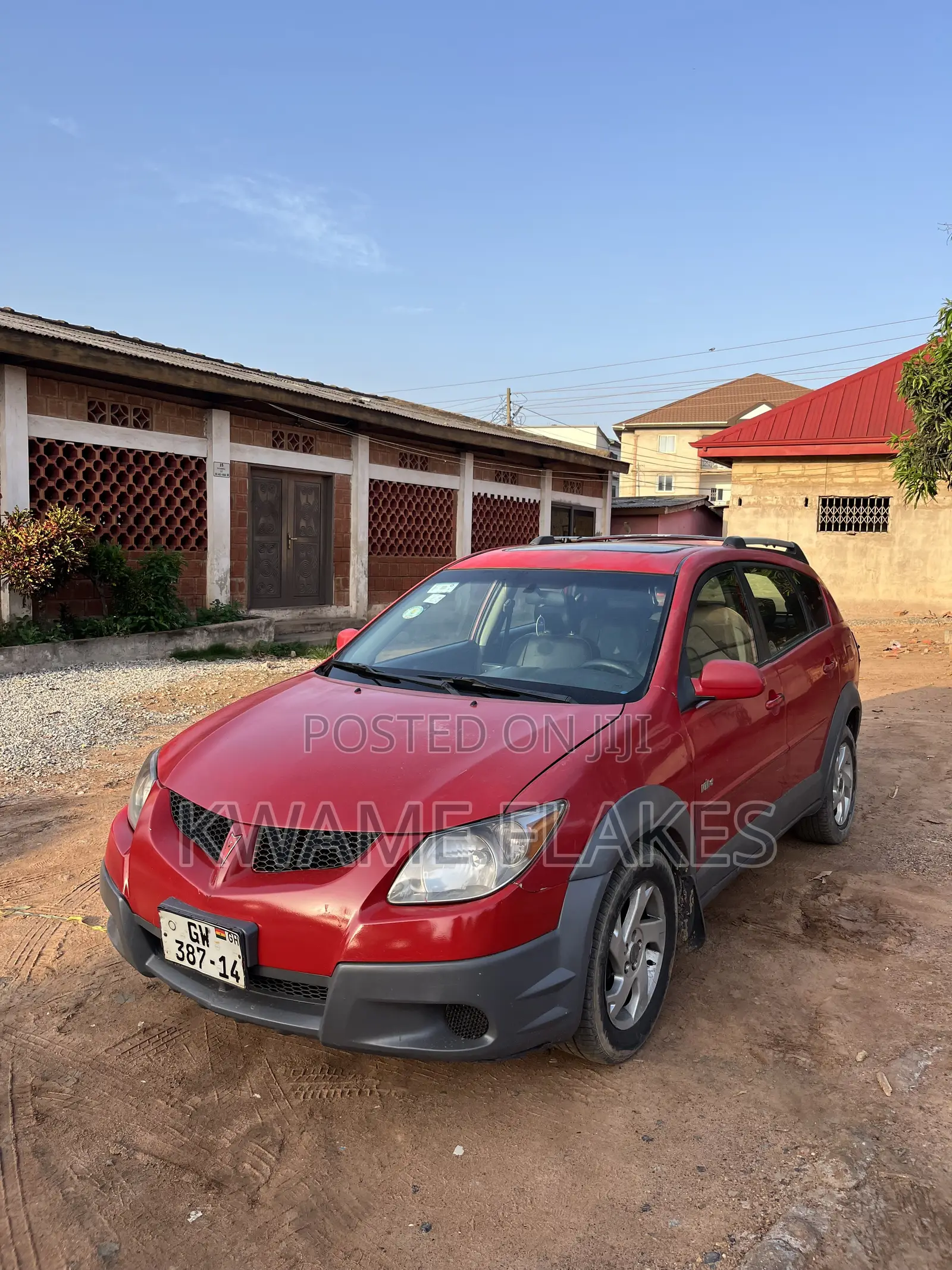 Pontiac Vibe 2006 Red