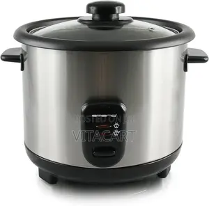 Emerio Rice Cooker Stainless Steel Silver