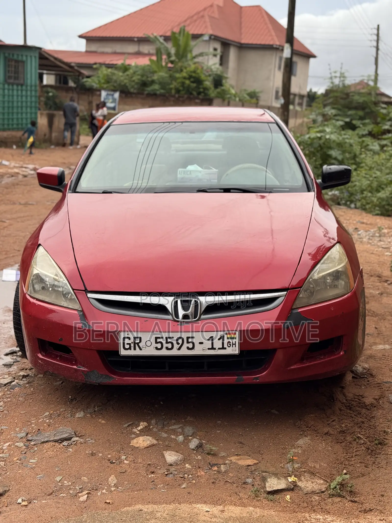 Honda Accord Automatic 2005 Red