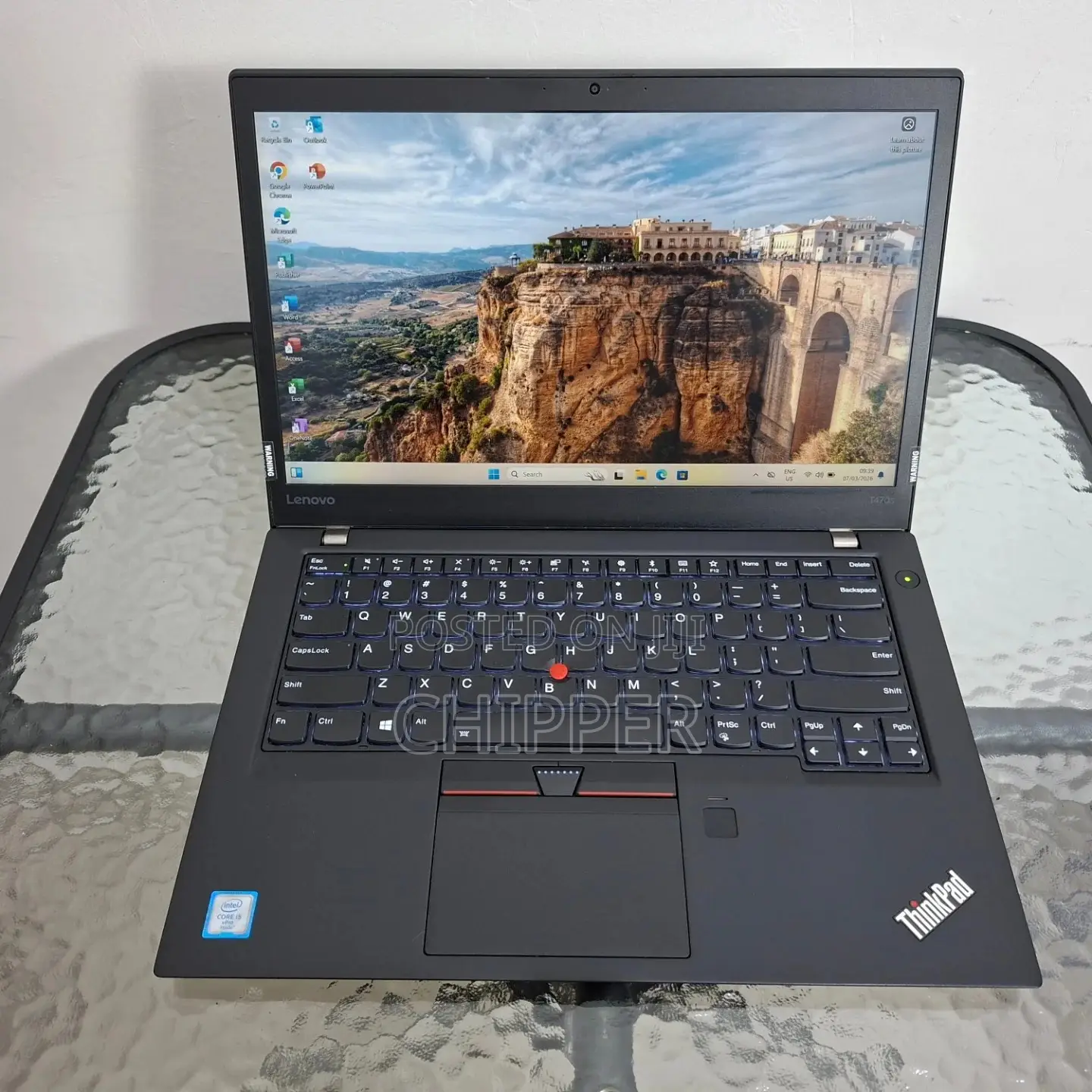 Laptop Lenovo ThinkPad T470 8GB Intel Core i5 SSD 256GB