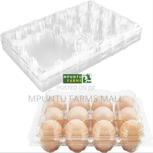 12 Holes Transparent Egg Crates