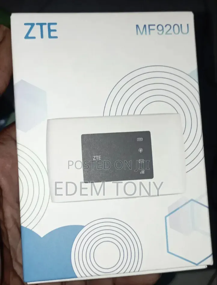 Zte Mf920u 4g Lte Portable Mobile Wi-Fi Hotspot