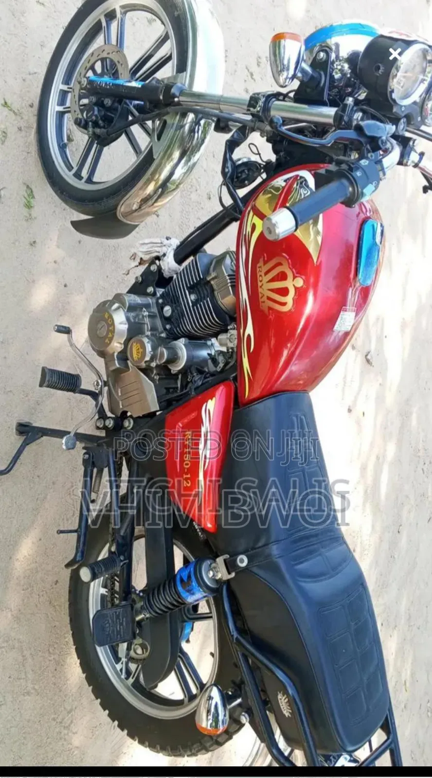 Royal Motorcycle 2025 Red