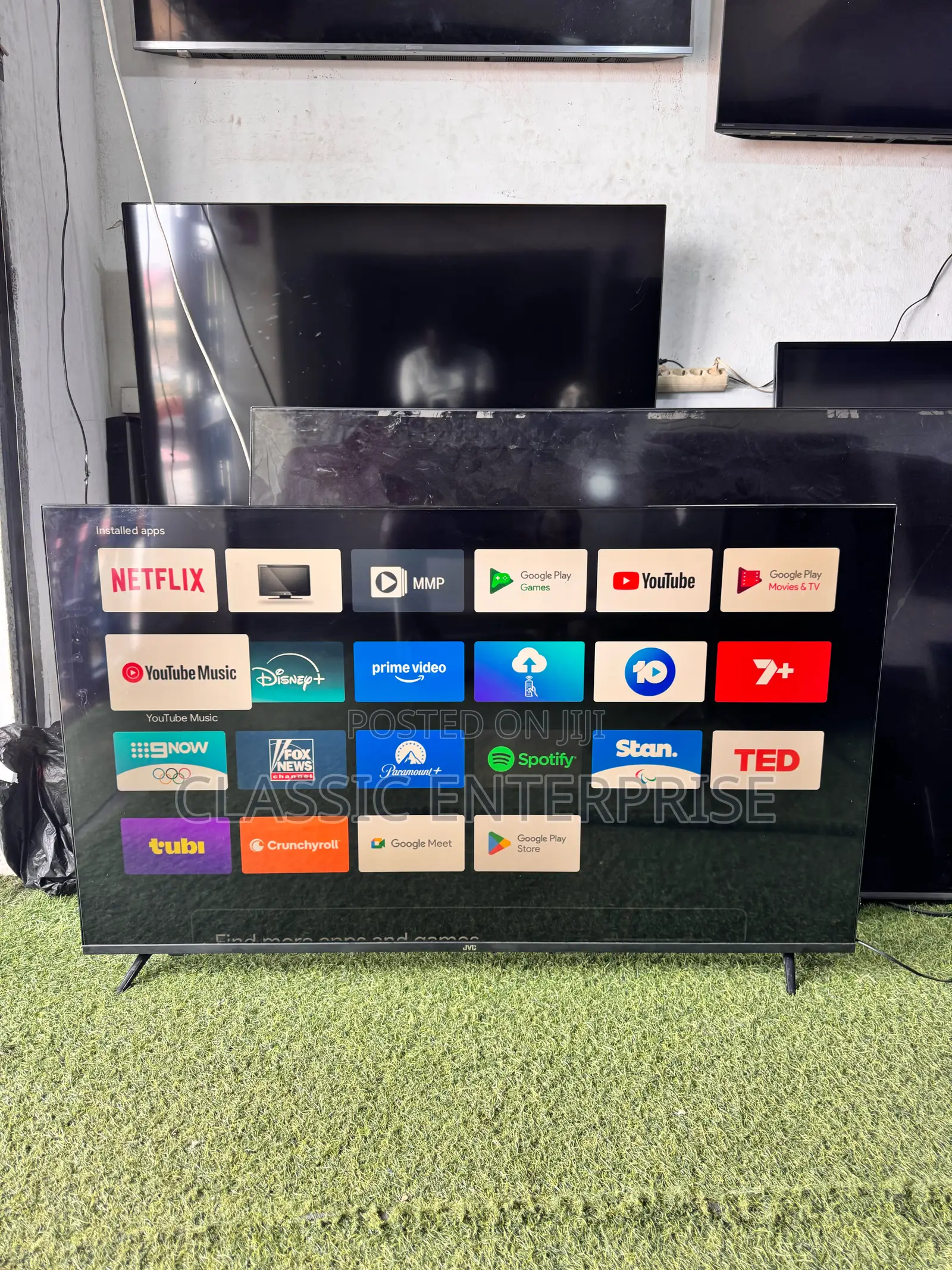 JVC 55 Inches Android Qled 2022/23 Model Smart Digital Tv