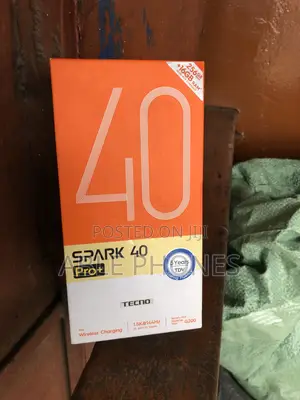 New Tecno Spark 40 Pro+ 256 GB Gray