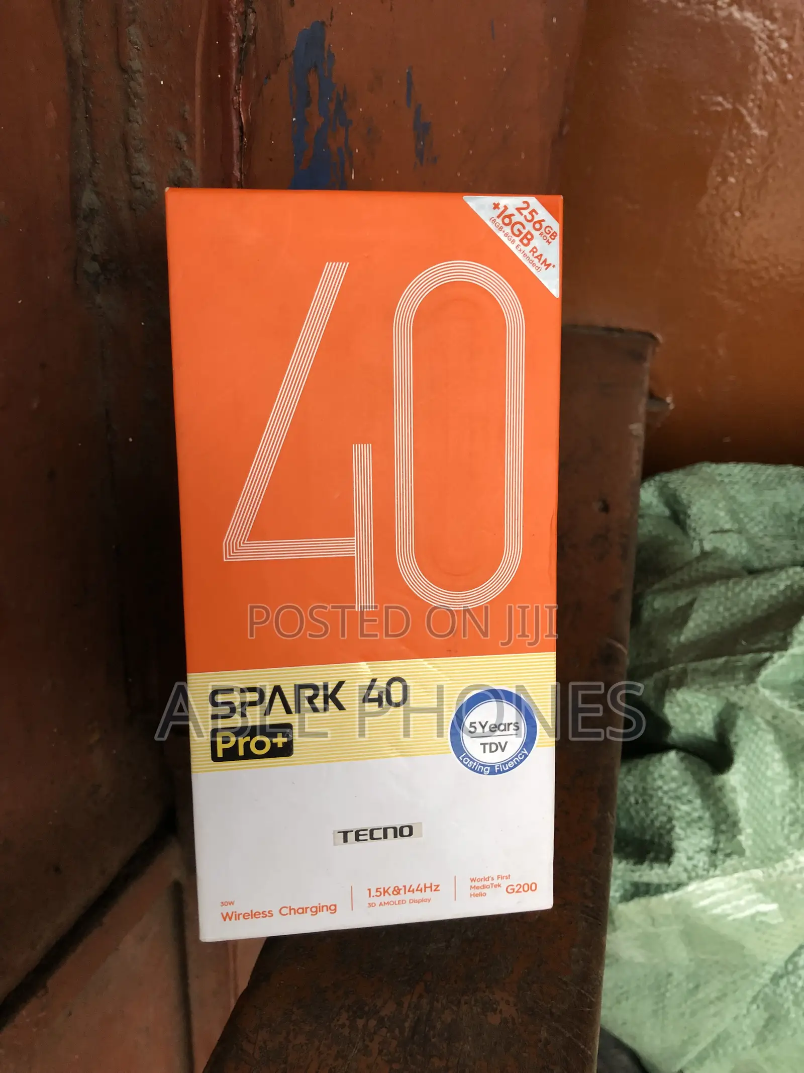 New Tecno Spark 40 Pro+ 256 GB Gray