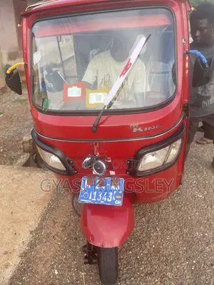 TVS King Deluxe Plus iTouch Start 2024 Red