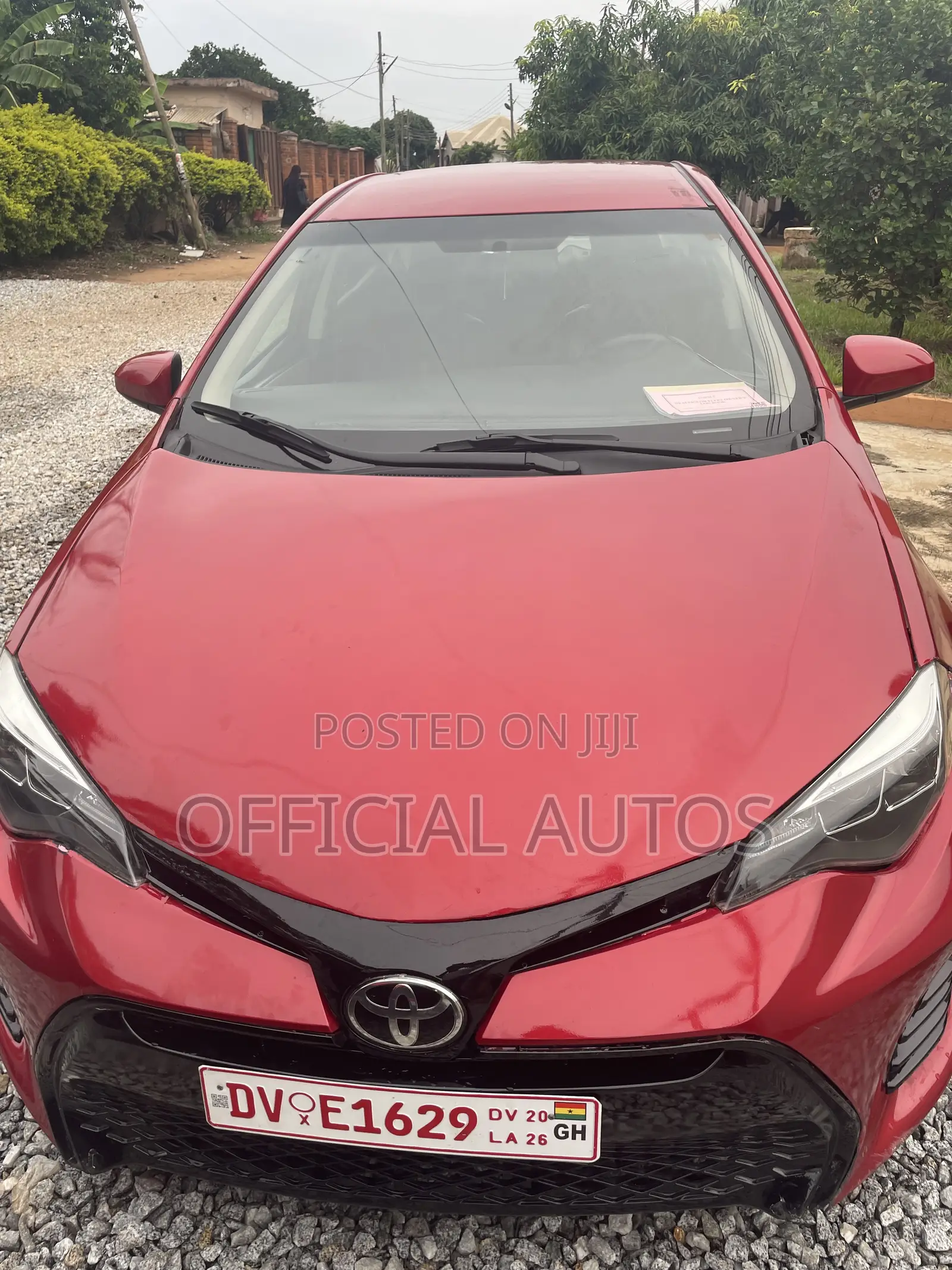 Toyota Corolla 2017 Red