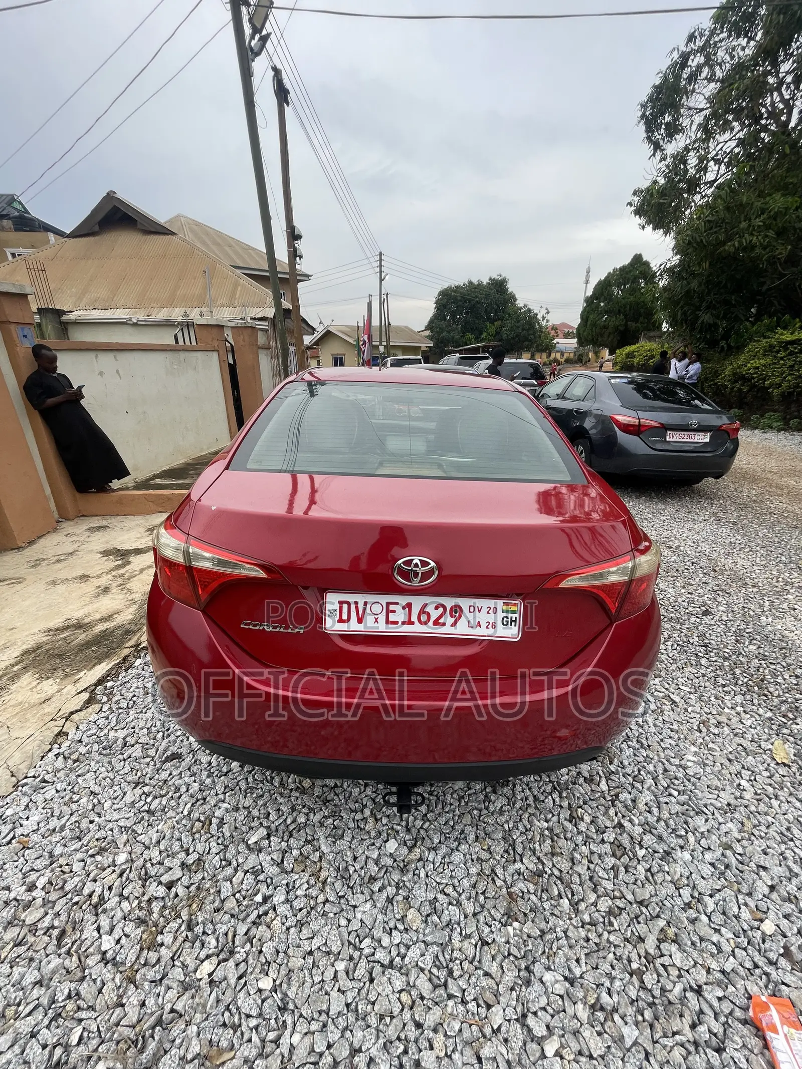 Toyota Corolla 2017 Red