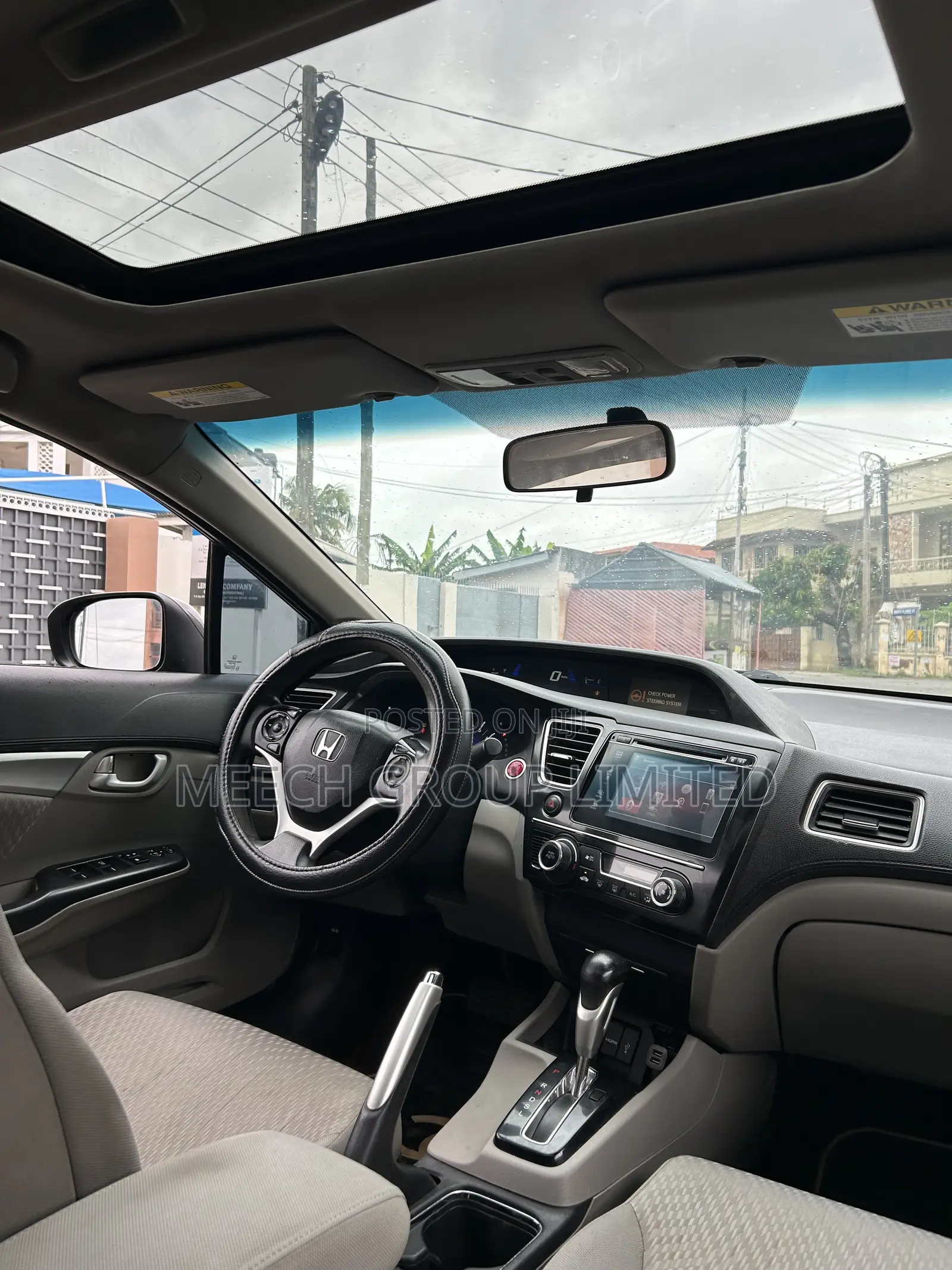 Honda Civic EX-L 2dr Coupe (1.8L 4cyl CVT) 2015 Gray