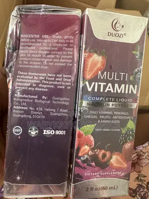 Liquid Adult Multivitamin and Omegas