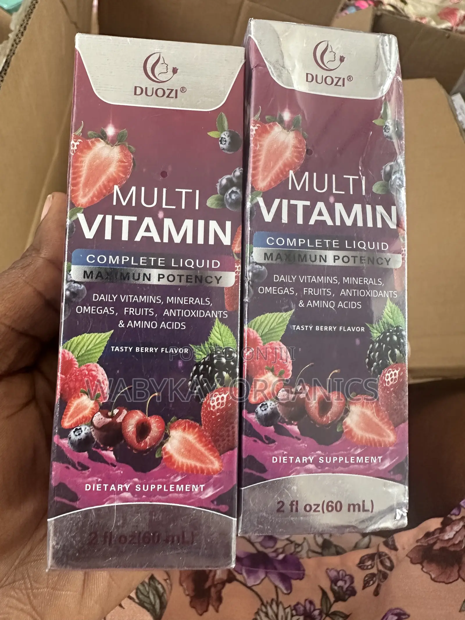 Liquid Adult Multivitamin and Omegas