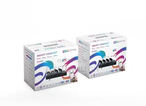 4 Chanel Smart Surveillance CCTV Camera (Remote Monitoring 2way Audio
