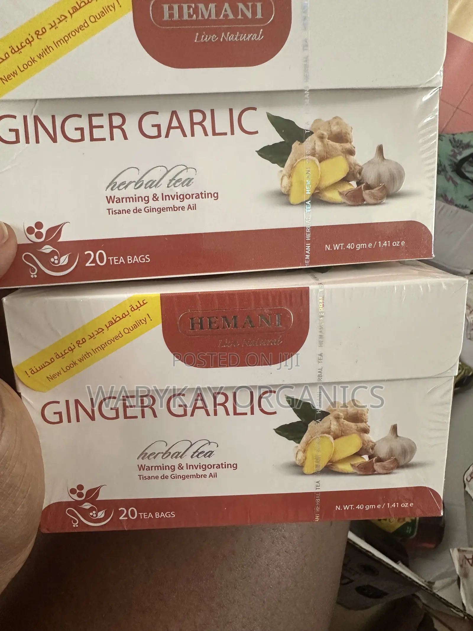 Garlic Ginger Tea