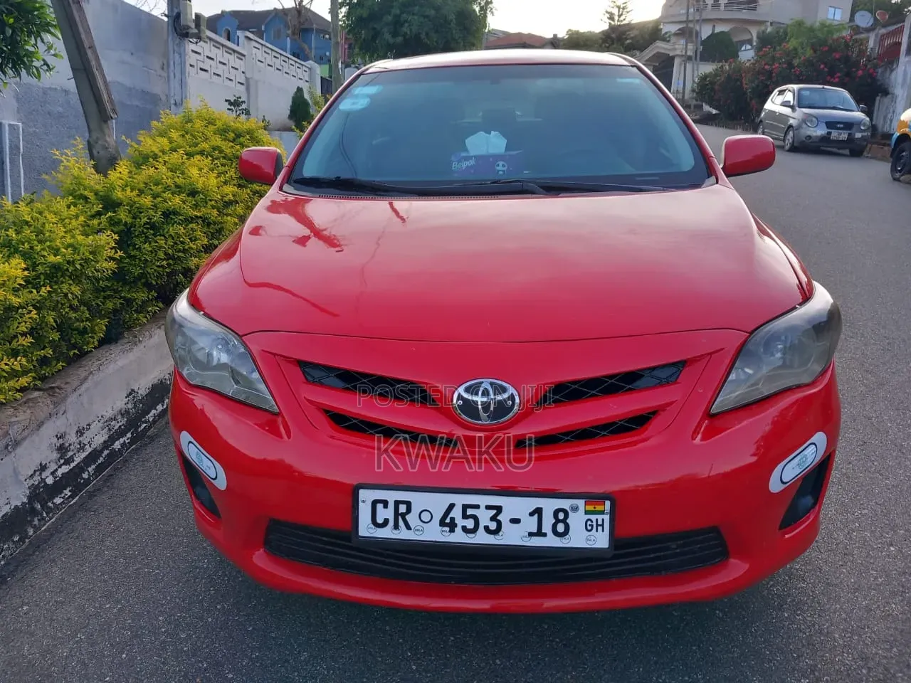 Toyota Corolla 2011 Red