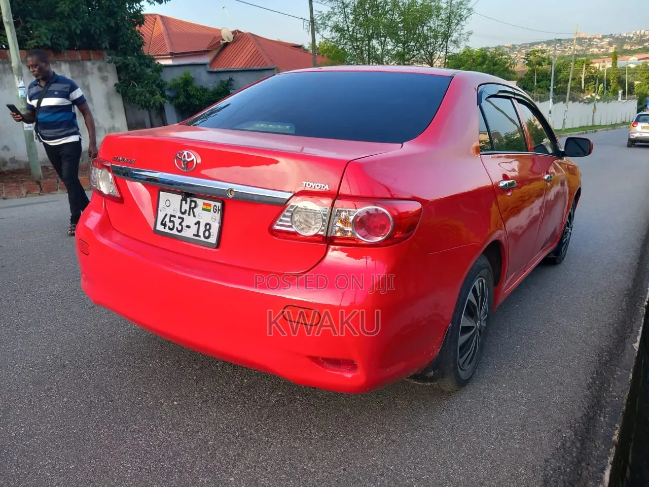 Toyota Corolla 2011 Red