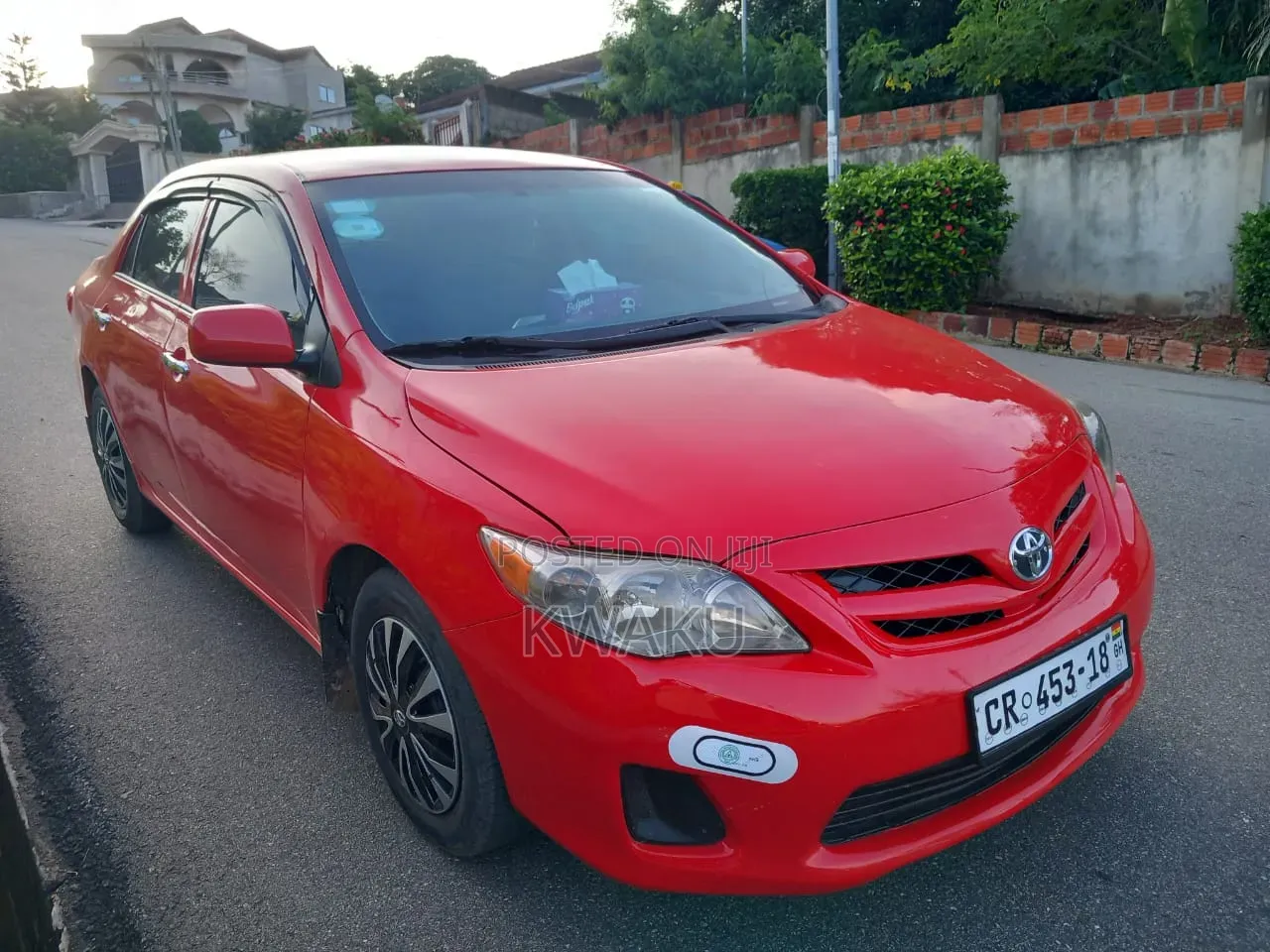 Toyota Corolla 2011 Red