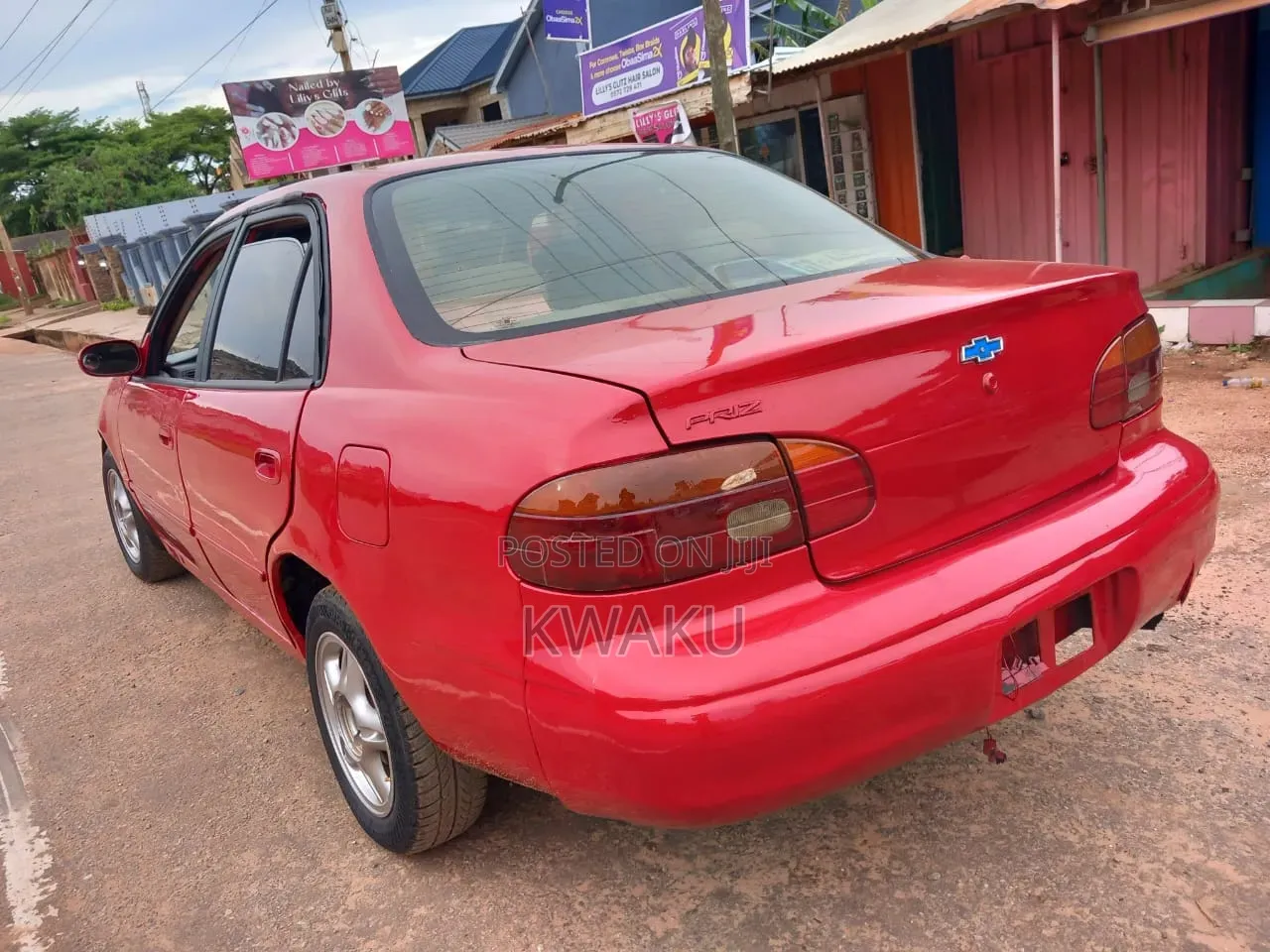 Toyota Corolla 2002 Red