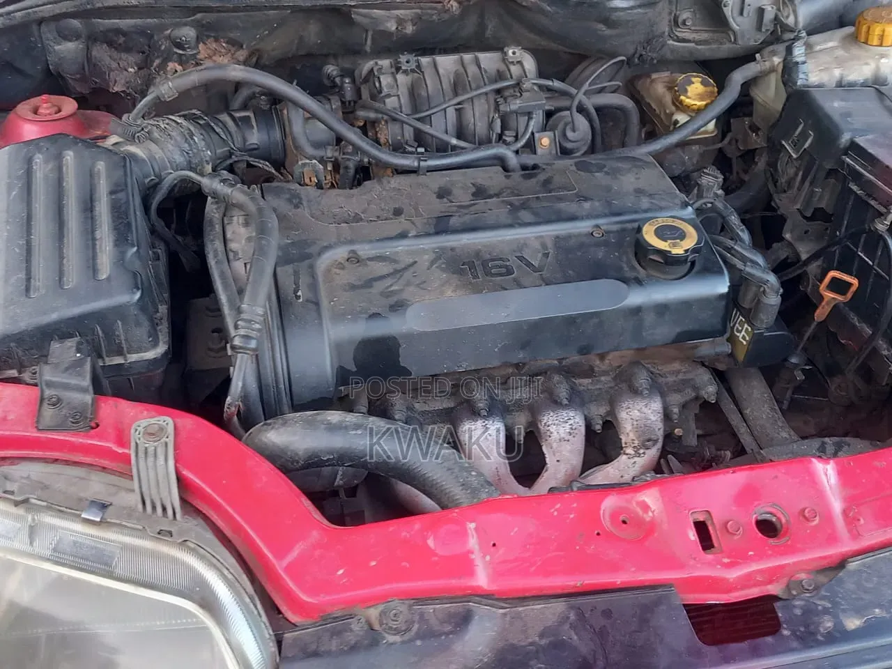 Toyota Corolla 2002 Red