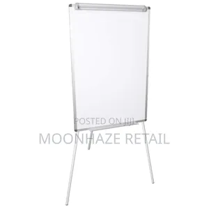 Magnetic Flip Chart Whiteboard With Stand (70x100cm) – Brand New
