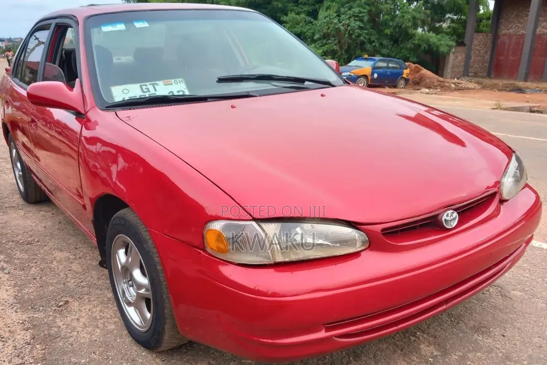 Toyota Corolla 2002 Red