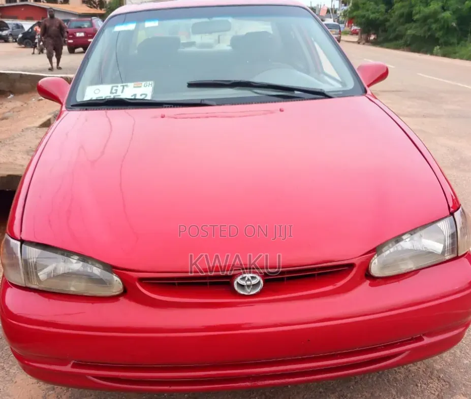 Toyota Corolla 2002 Red