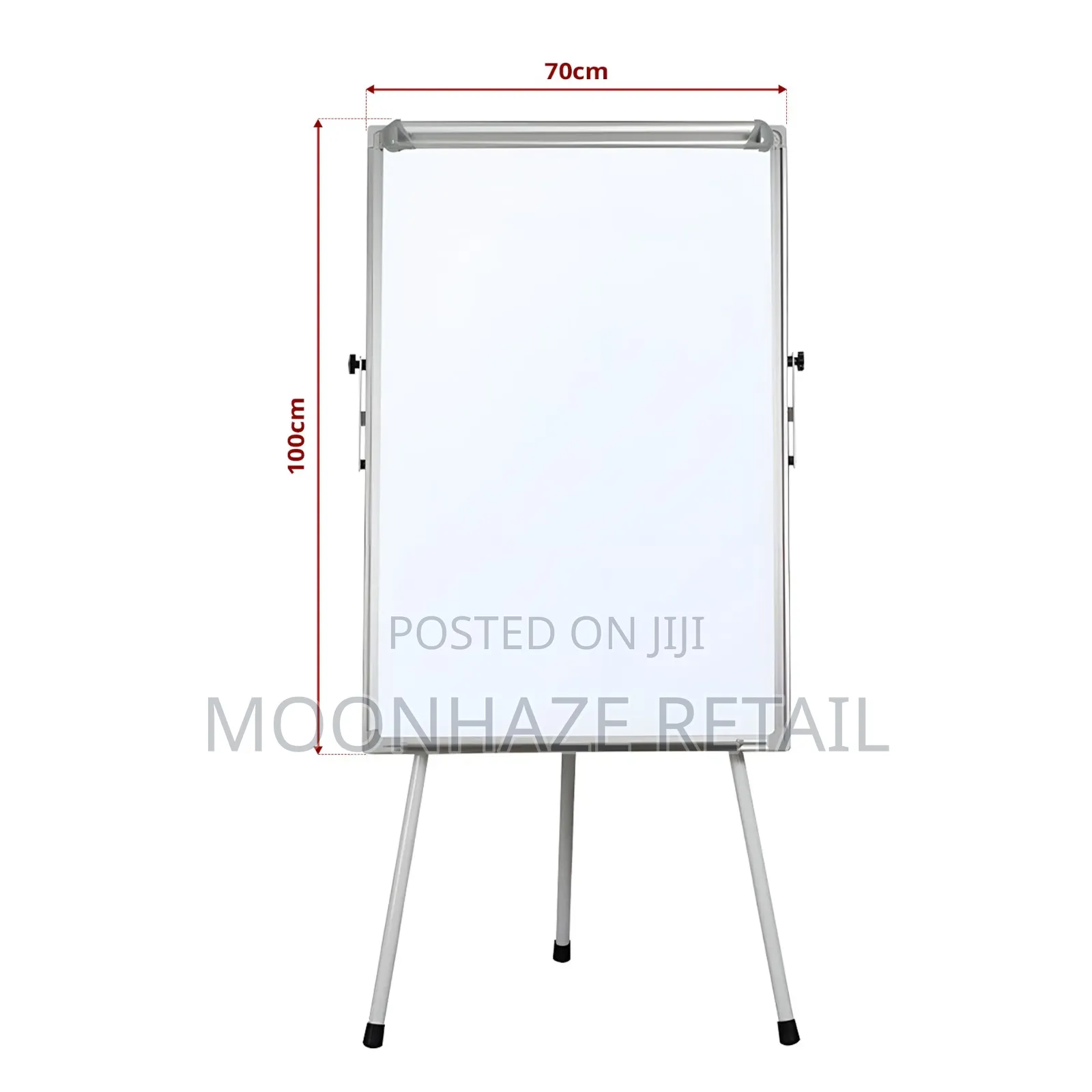 Magnetic Flip Chart Whiteboard With Stand (70x100cm) – Brand New