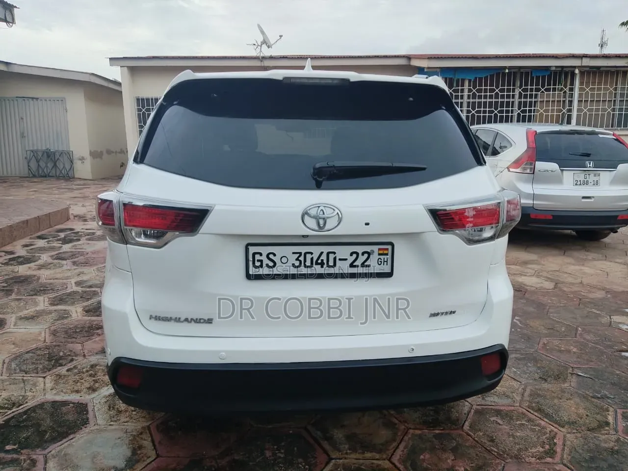 Toyota Highlander Limited 4dr SUV AWD (3.5L 6cyl 6A) 2015 White