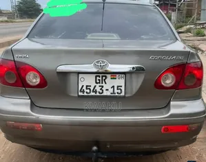 Toyota Corolla 2007 Gray