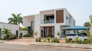 3d Architecture Luxury Five Bedrooms on 80ftx80ft
