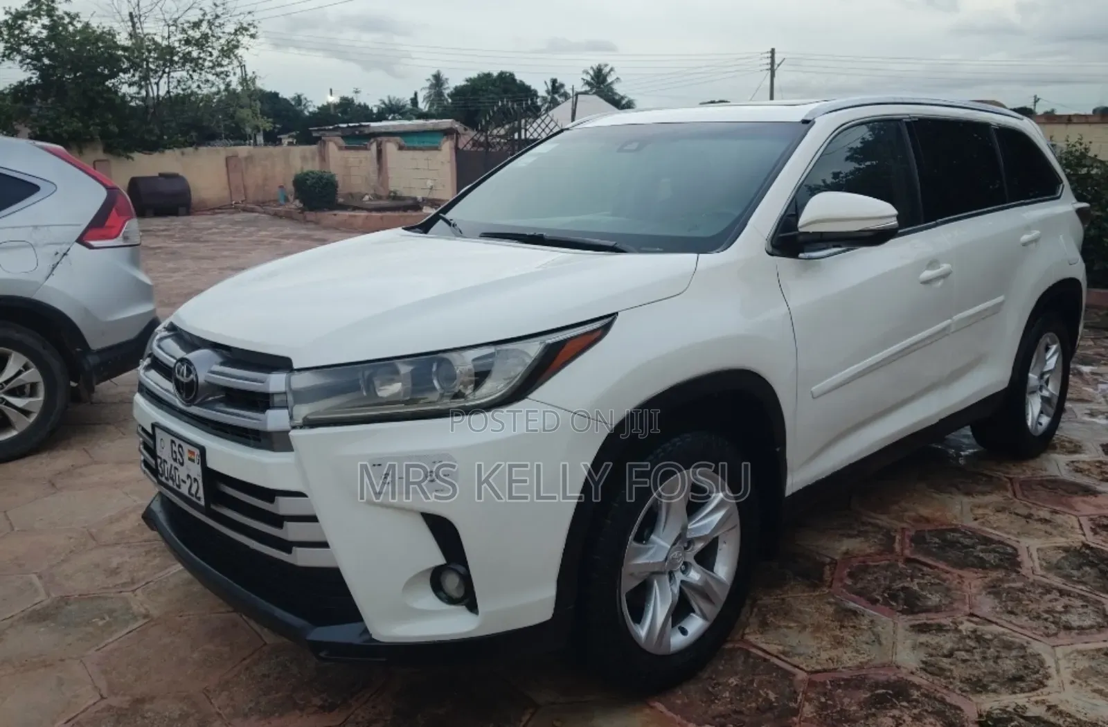 Toyota Highlander Limited 4dr SUV AWD (3.5L 6cyl 6A) 2015 White