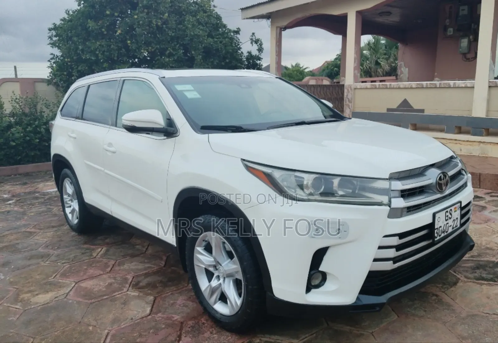 Toyota Highlander Limited 4dr SUV AWD (3.5L 6cyl 6A) 2015 White