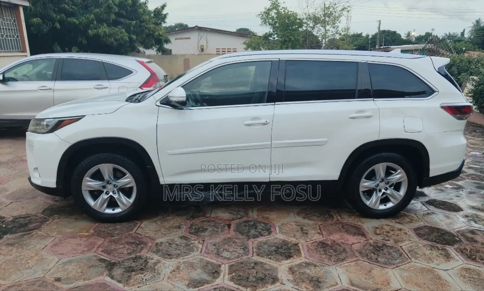 Toyota Highlander Limited 4dr SUV AWD (3.5L 6cyl 6A) 2015 White