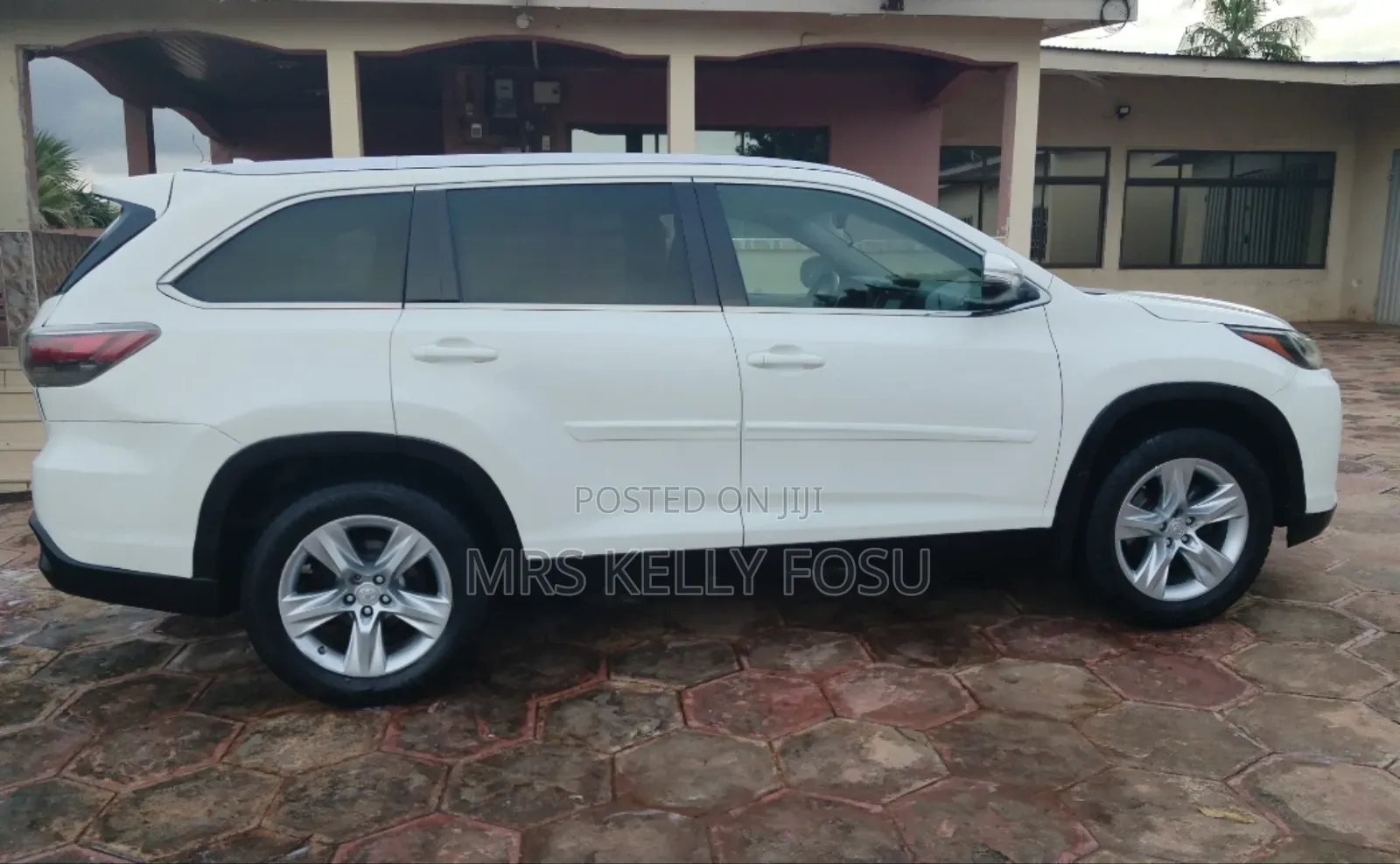Toyota Highlander Limited 4dr SUV AWD (3.5L 6cyl 6A) 2015 White