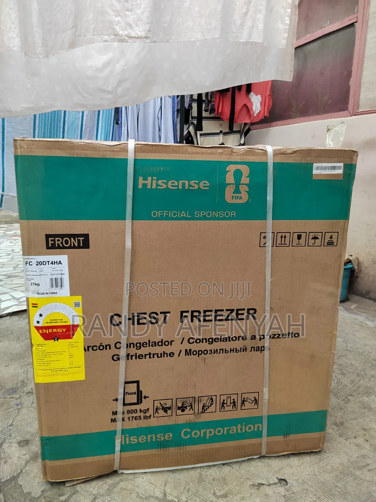 Hisense Chest Freezer. New