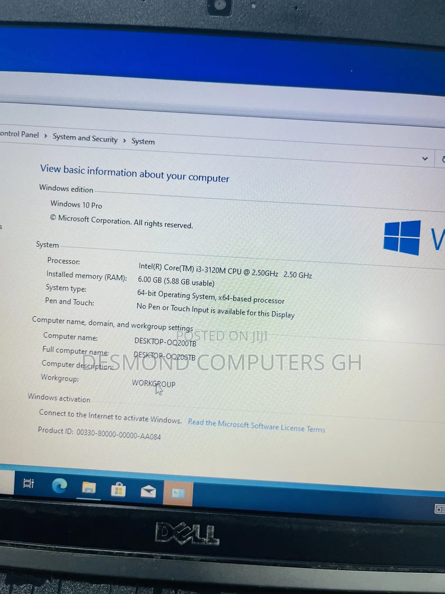 Laptop Dell Latitude E6330 6GB Intel Core i3 HDD 500GB