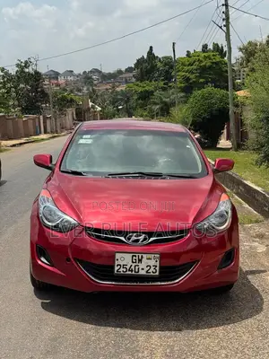 Hyundai Elantra GLS Sedan FWD (1.8L 4cyl 6M) 2013 Red