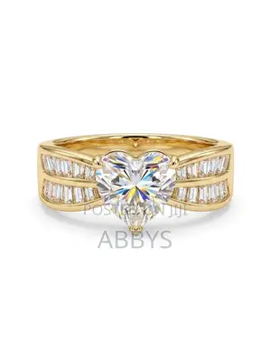 High Quality Love Cut Promise/Engagement Ring
